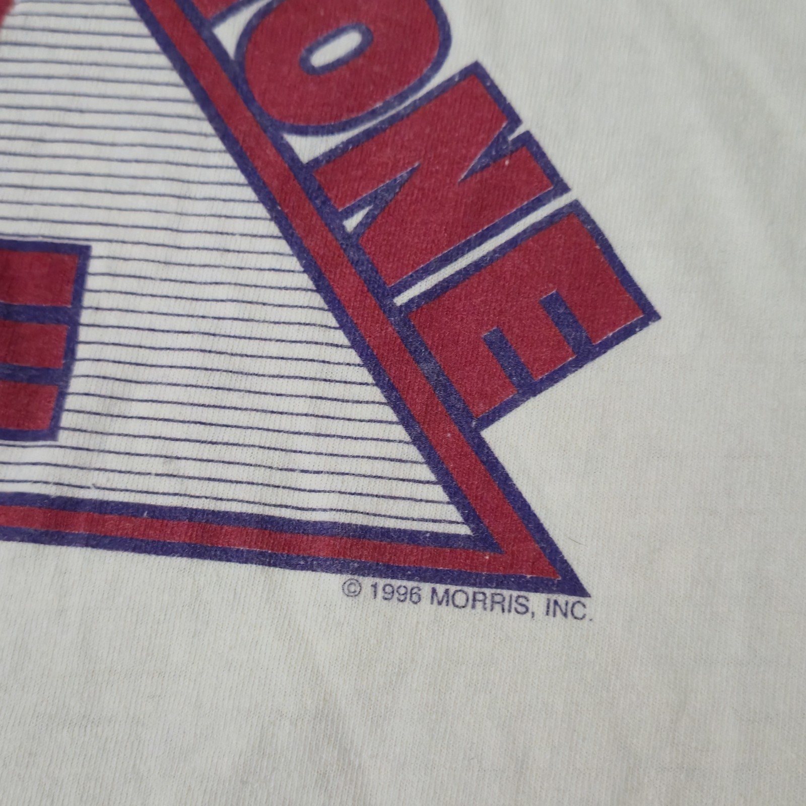 Vintage 1996 Converse Chuck Taylor T Shirt Size XL Star Second To None D1 White gallery