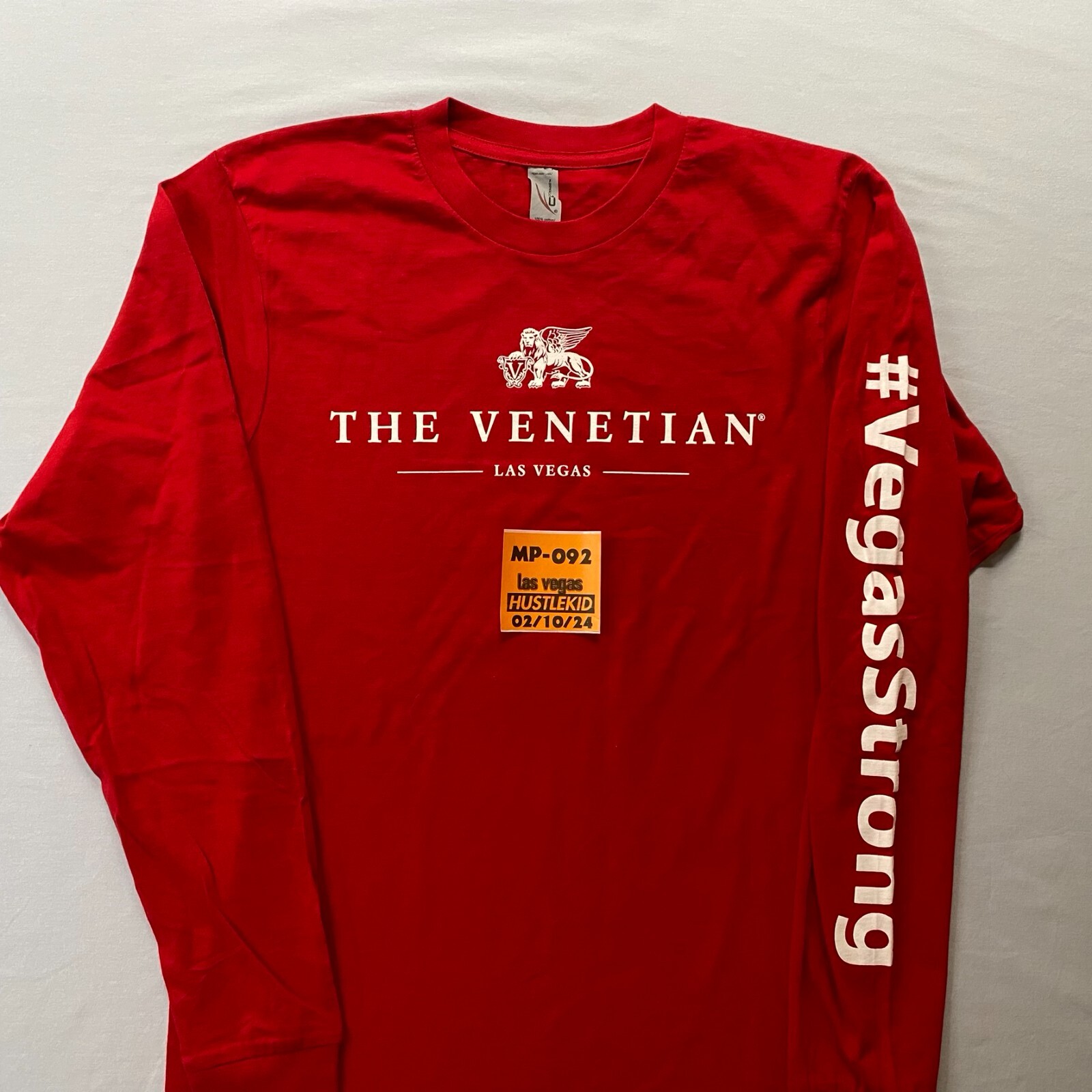 Official Venetian Sands Palazzo Las Vegas Hotel LS TShirt STRONG Employee Work S gallery