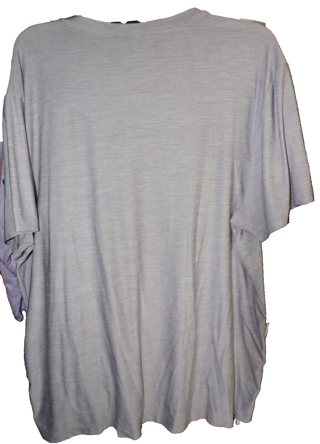 US Polo Assn men XL Pony Logo short sleeve V neck t-shirt gray MR gallery