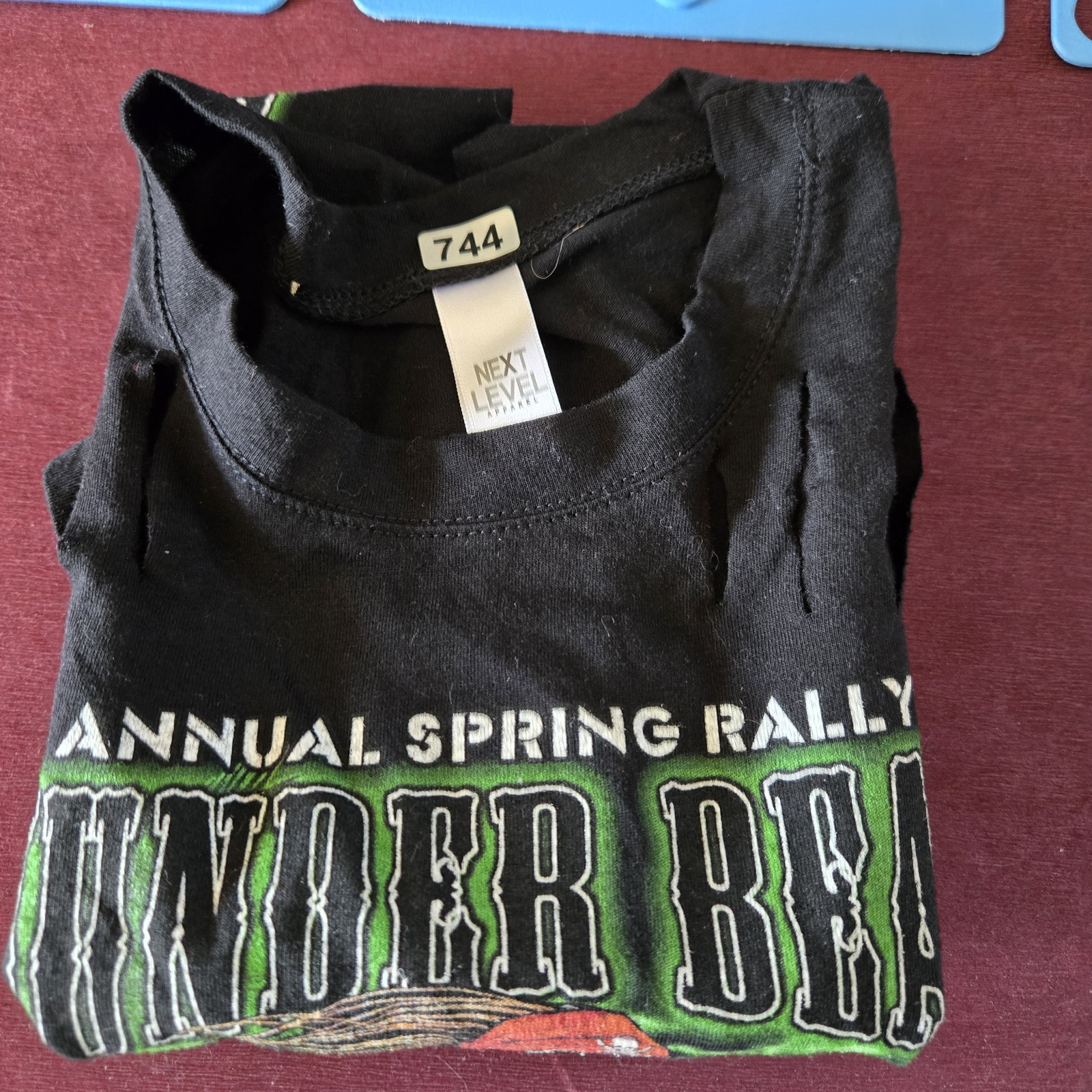 13th Thunder Beach Bike Week Panama City Beach T-Shirt Black Motorcyle Size S gallery