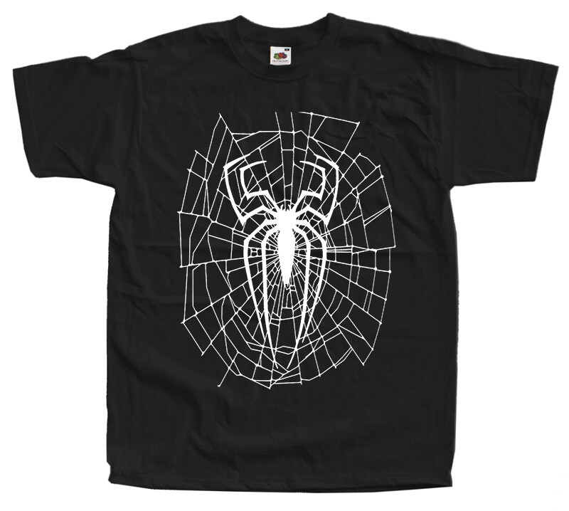 Spiderman Web White COMICS T-Shirt BLACK NAVY BRICK GRAPHITE All sizes S-5XL gallery