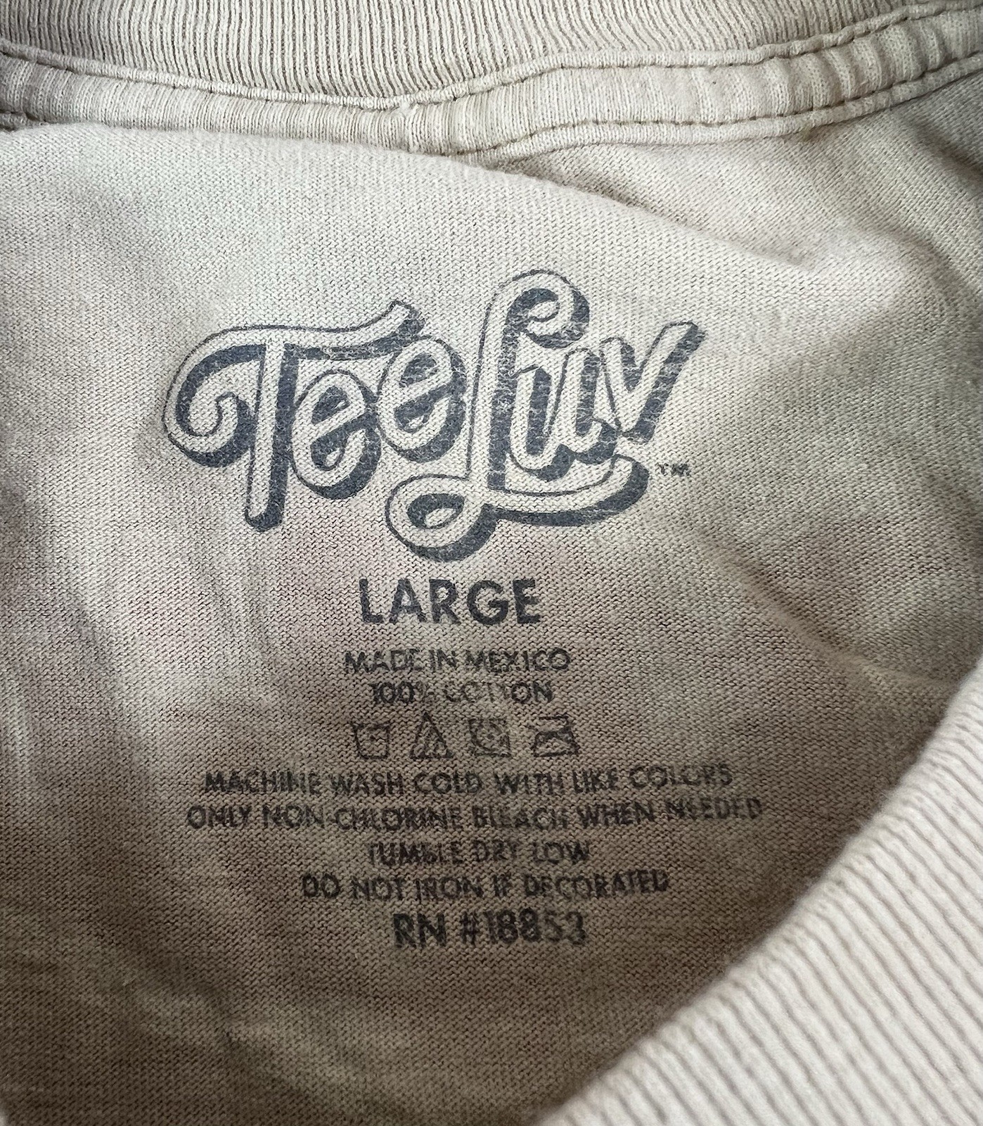 Tee Luv Miller High Life Tan T Shirt Size Large gallery