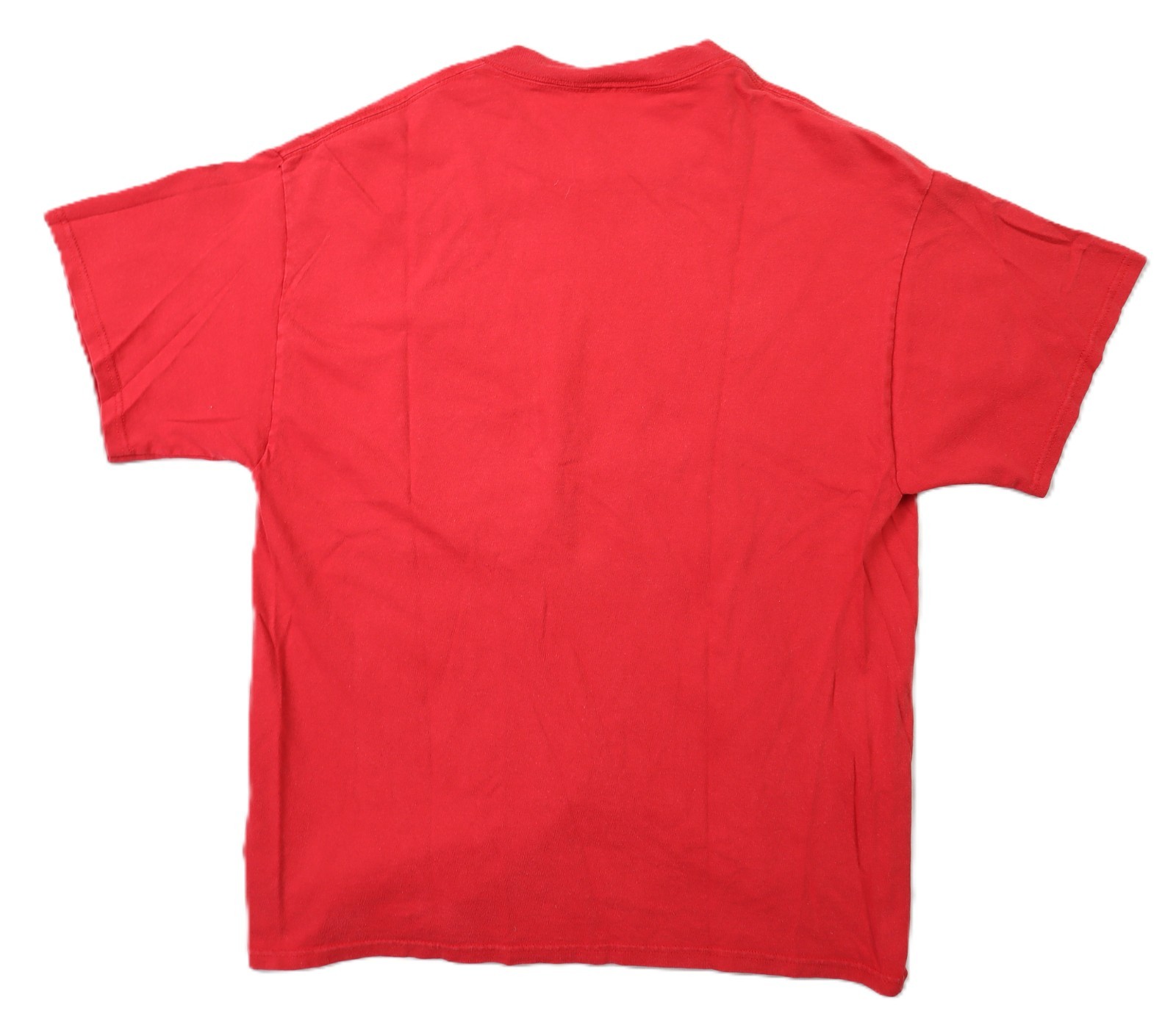 VTG 90s Y2K Nike US Large Spellout Block Letter Print T Shirt Top Red gallery