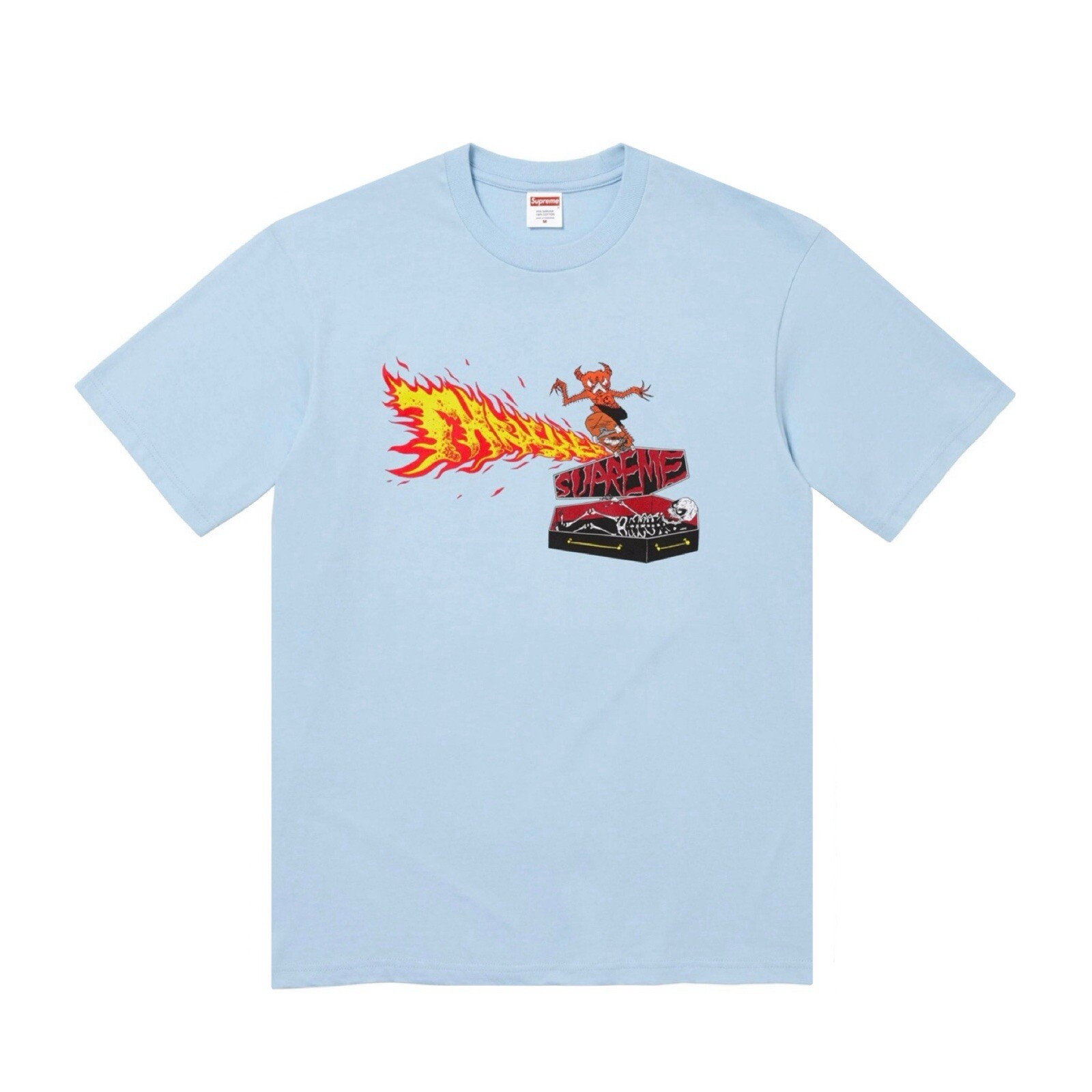 SUPREME x Thrasher Men's Back Tail T-Shirt (SS24) gallery