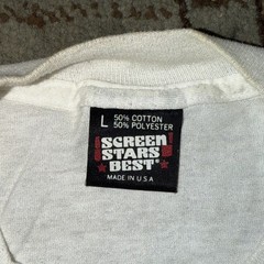 Vintage Eddie Rabbit Jersey Boy Single Stitch Shirt Size Large