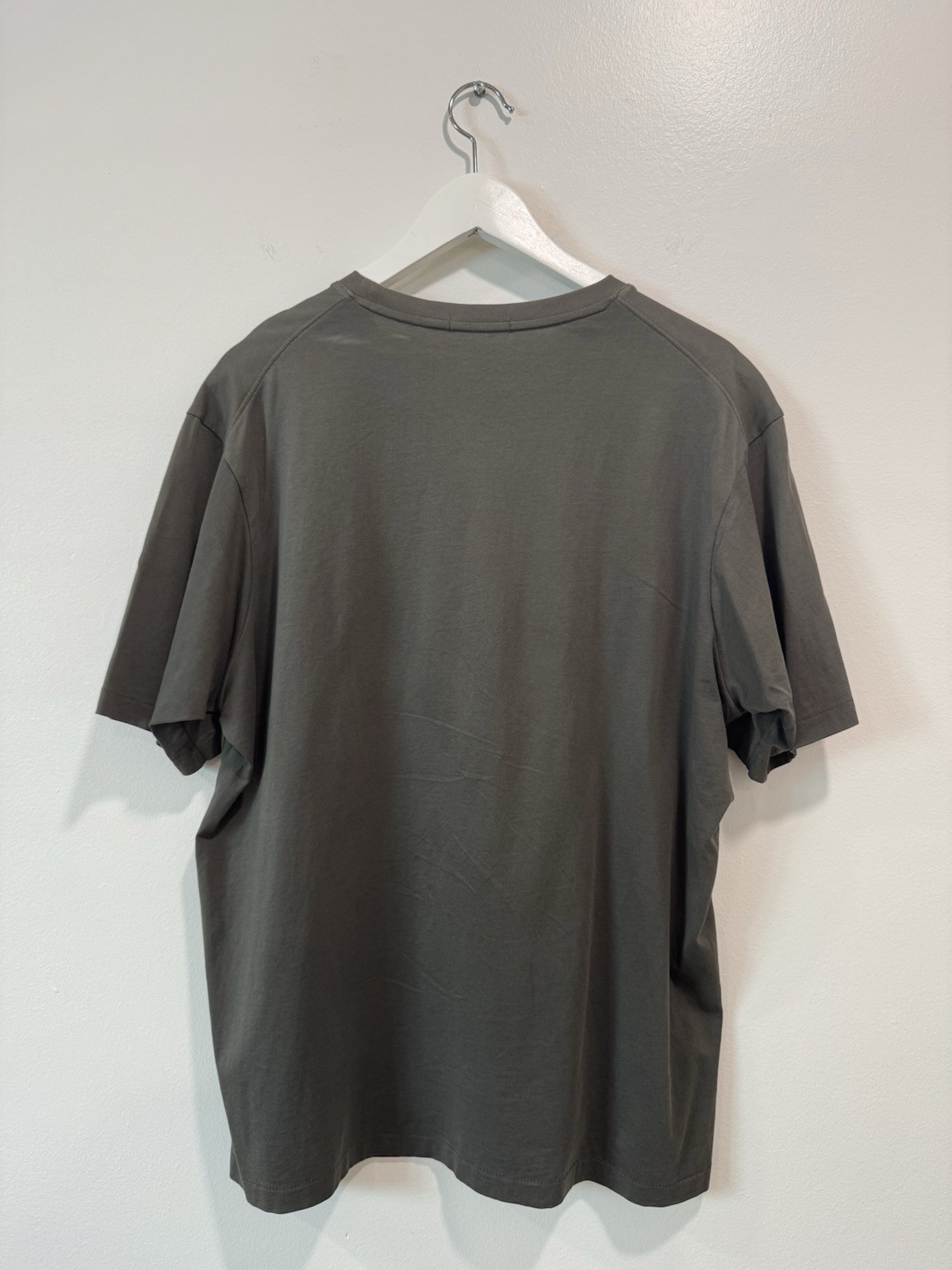 Uniqlo x Jil Sander +J Supima® Cotton Relaxed Fit T-Shirt Olive Green Size Small gallery