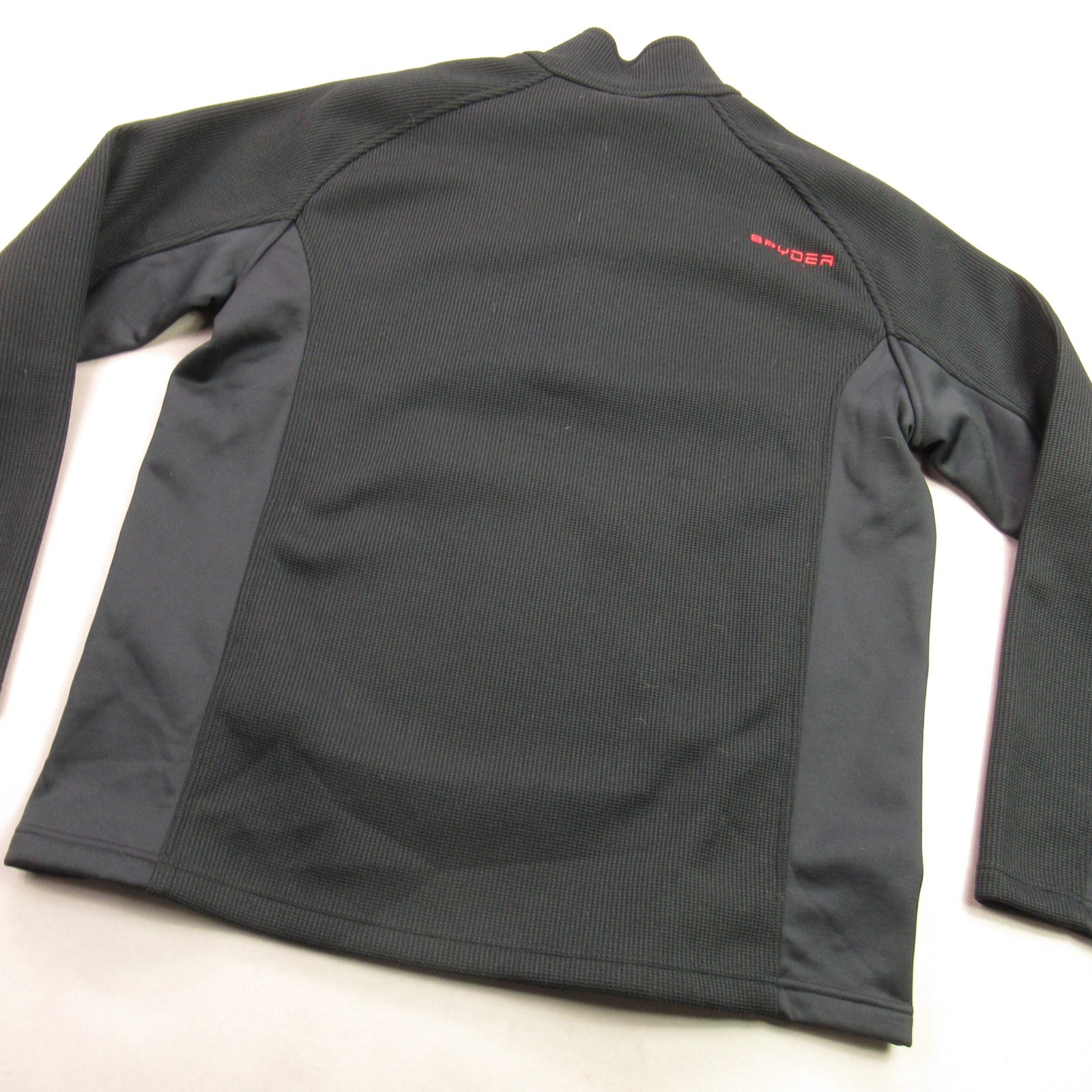 Spyder Shirt Mens 2XL 1/4 Zip Long Sleeve Outdoor Lightweight Black Casual gallery