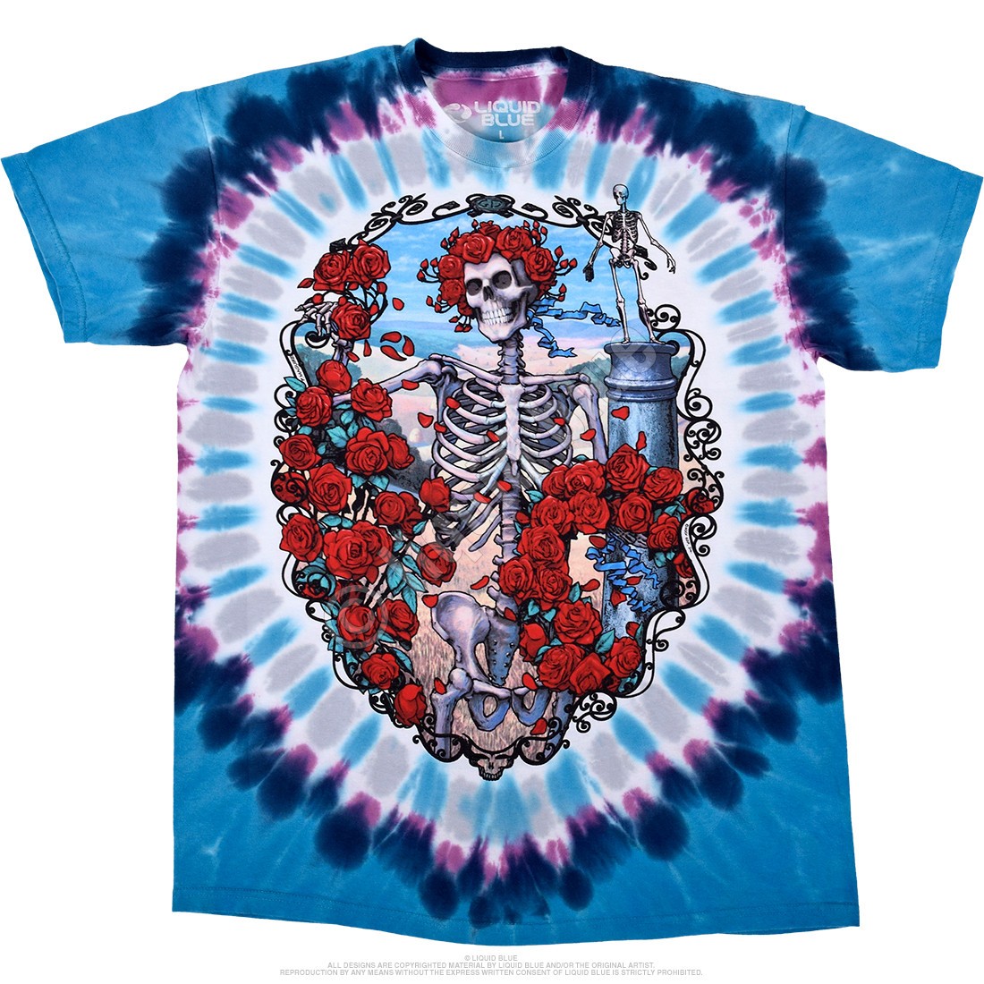 [Limited Edition] Vintage Grateful Dead 30th Anniversary Tie-Dye T-Shirt Liquid gallery