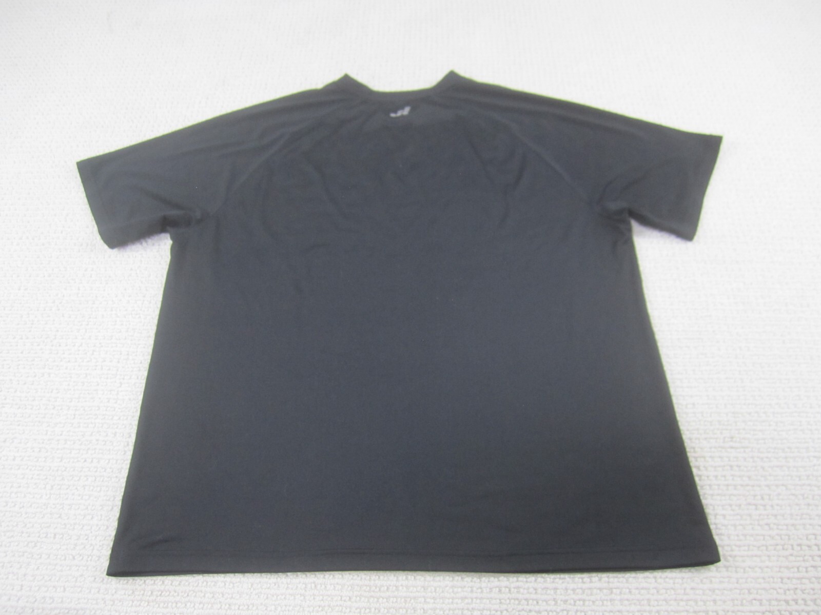 BCG Shirt Mens Large Black Athletic Gym Short Sleeve Polyester Spandex Crew Neck gallery