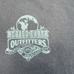 Chase Authentics Rugged Earth Outfitters Fishing Shirt Grouper Snapper Large
