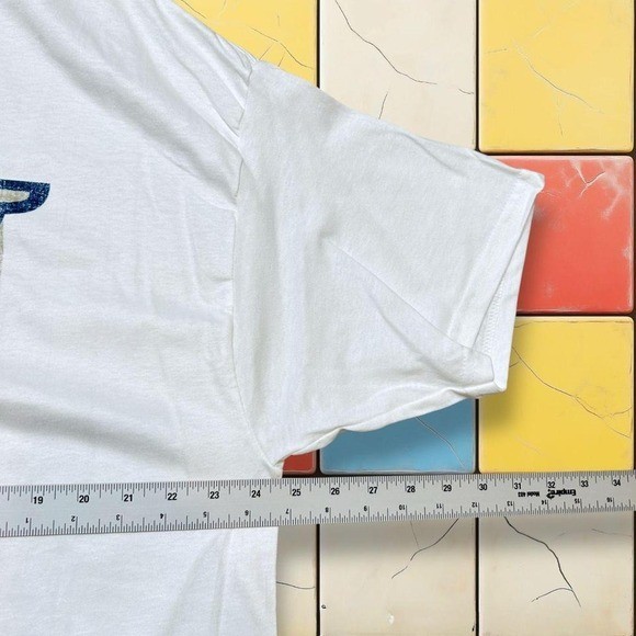 Vintage M&M Candy Cartoon Tee Y2K Men XL White Leader Of The Pack Promo Shirt gallery