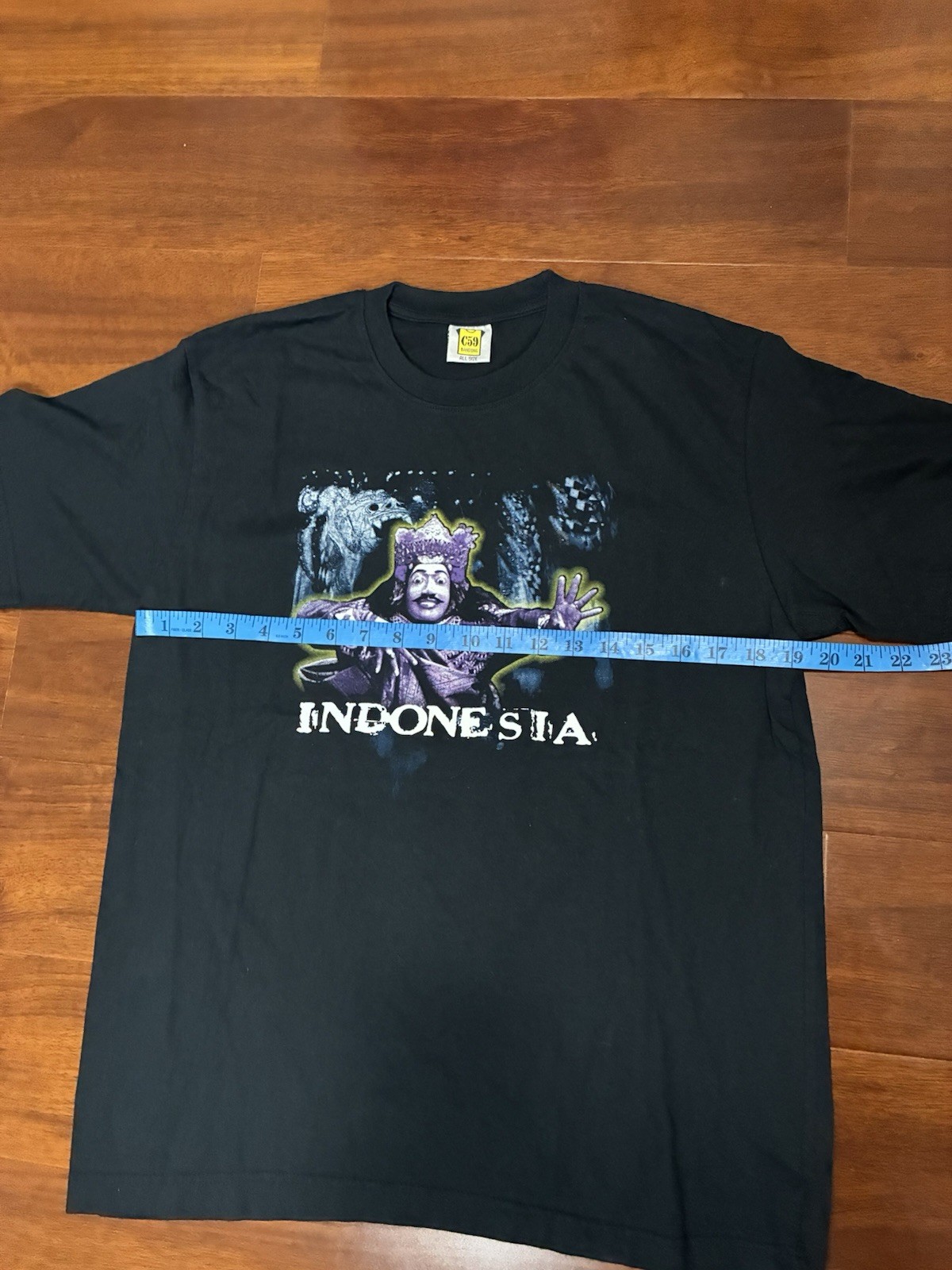 Vtg 90s Indonesia Graphic T-Shirt Men’s Medium Travel Cool Graphic gallery