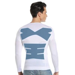 Men’s Slimming Body Shaper Tummy Control Shapewear Compression T-Shirt Vest Tops