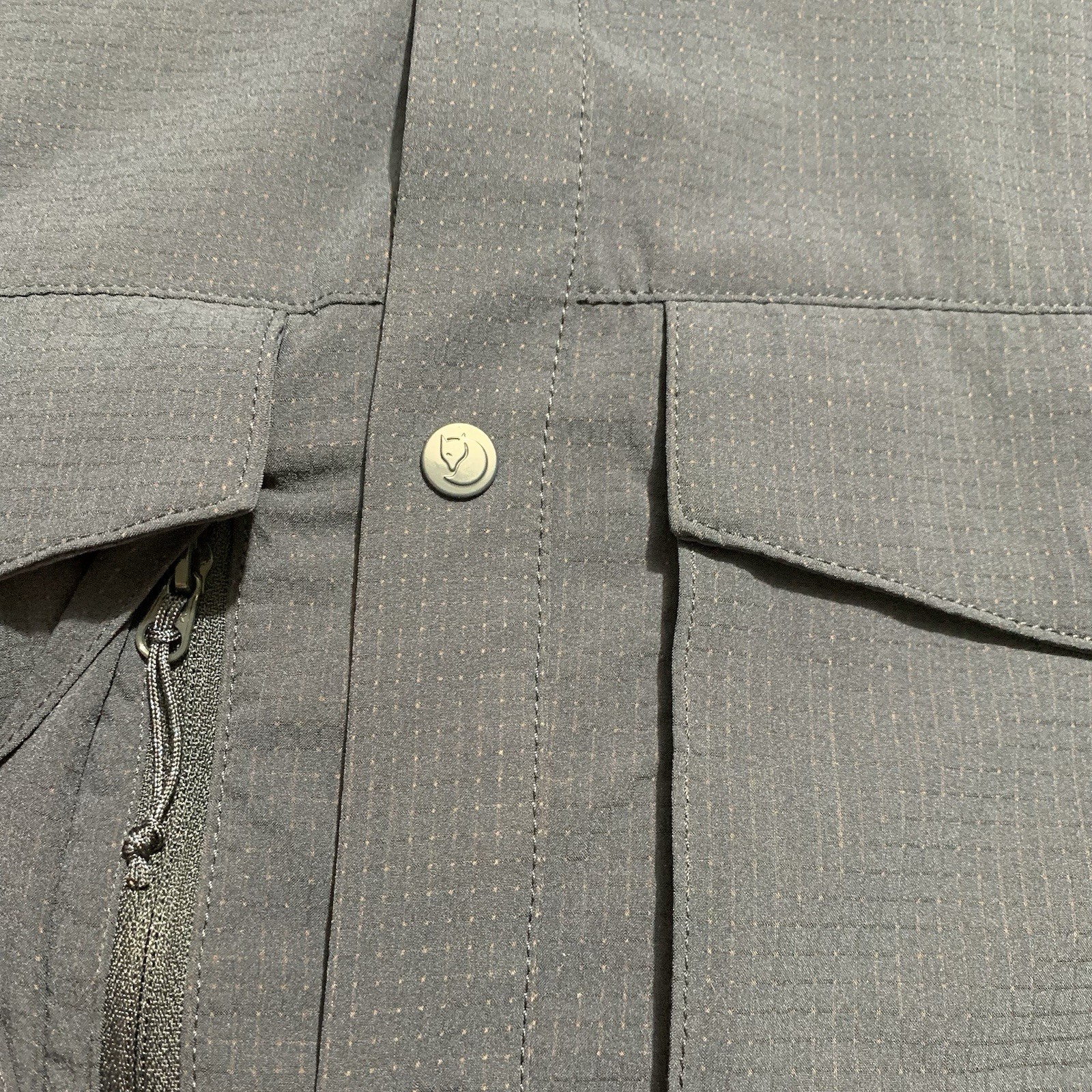 Fjallraven Abisko Trekking Short Sleeve Men's Shirt Blue Size Medium gallery