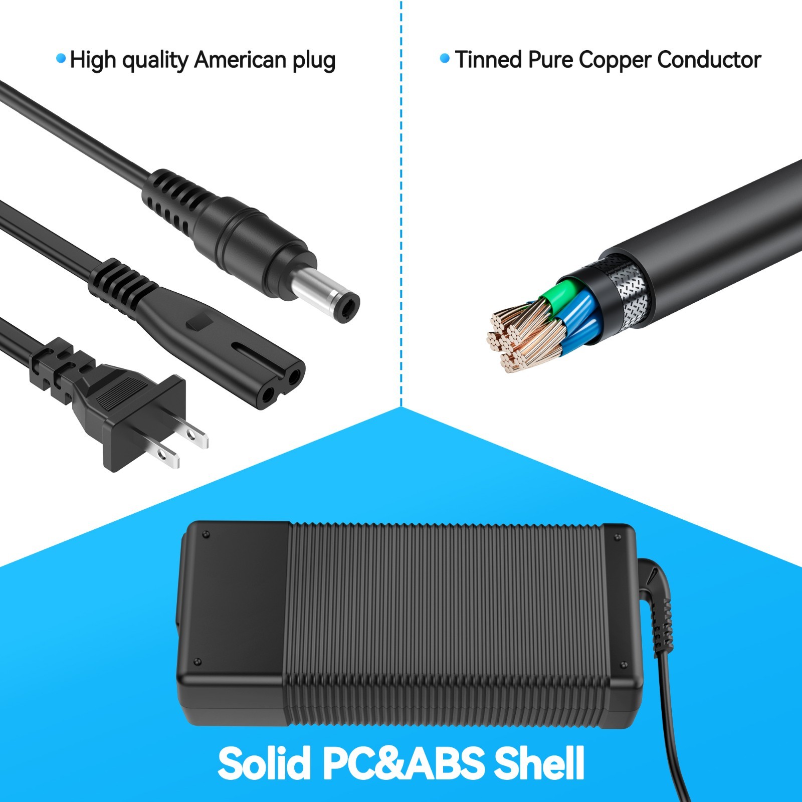 42V AC/DC Adapter Compatible with iScooter E9D / E9 Pro / i9 / i9pro / E9T