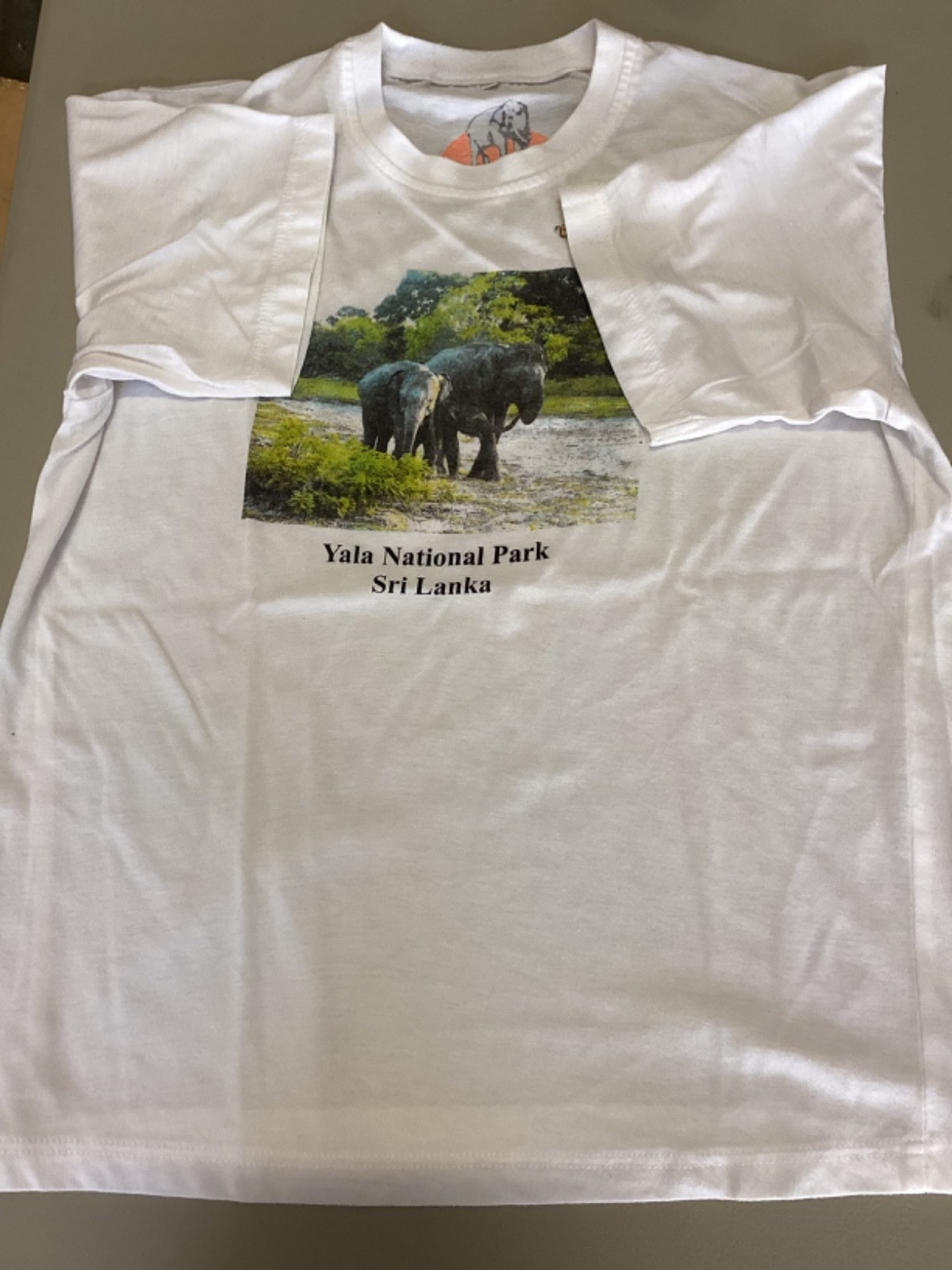 Vintage Yala National Park Sri Lanka Elephant T-Shirt Single Stitch Size XL gallery