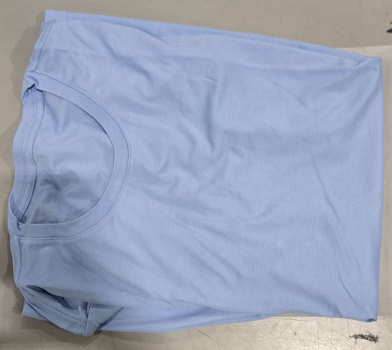 GENERIC UNI-SEX T-SHIRT 71% RAYON, 25% POLYAMIDE, 4% SPANDEX - L - LIGHT BLUE gallery