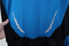 Pearl Izumi Select Mens Large Reflective Full Zip Bicycle Cycling Jersey Shirt
