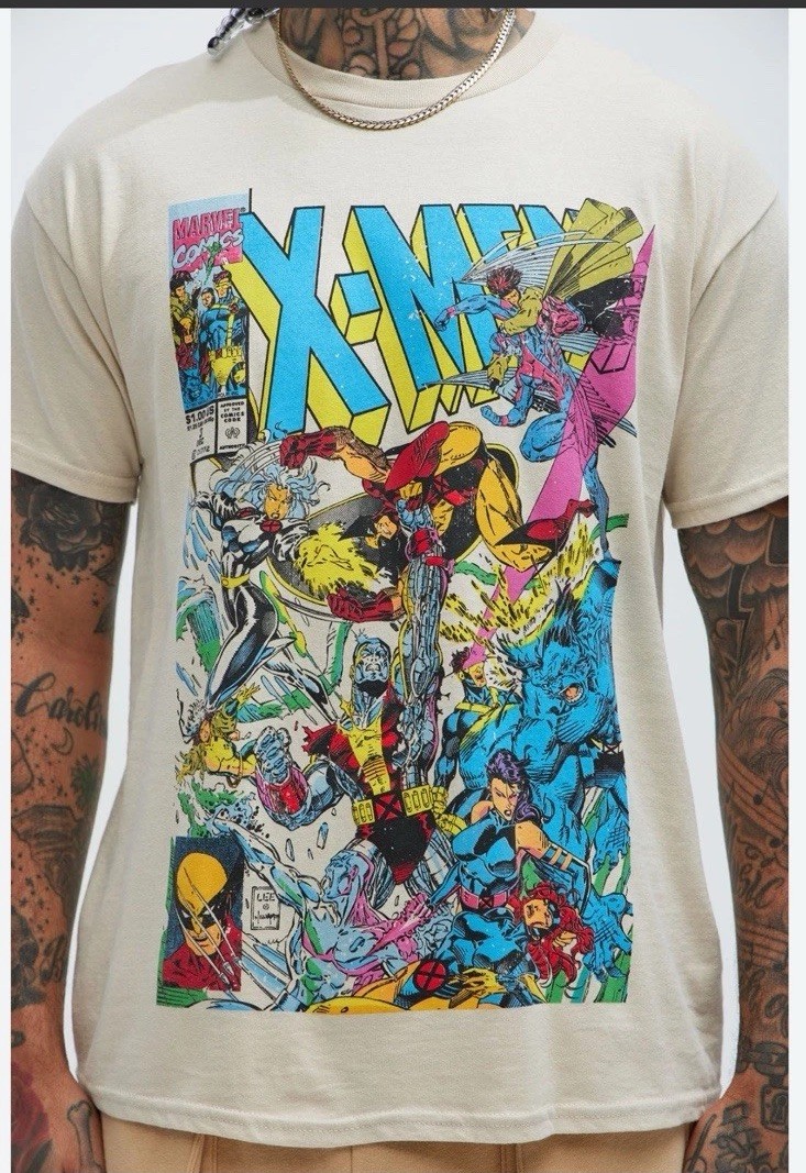 Marvel X-Men Cover Comic T-Shirt New gallery