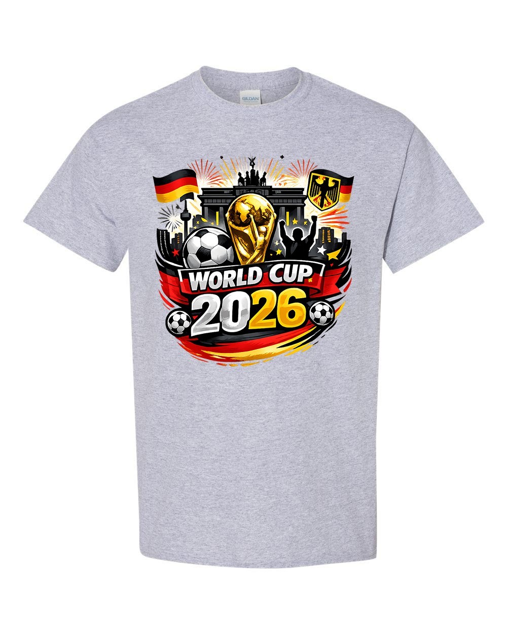 Germany Soccer 2026 World Cup Style Unisex T-Shirt | German Fan Shirt | Football gallery