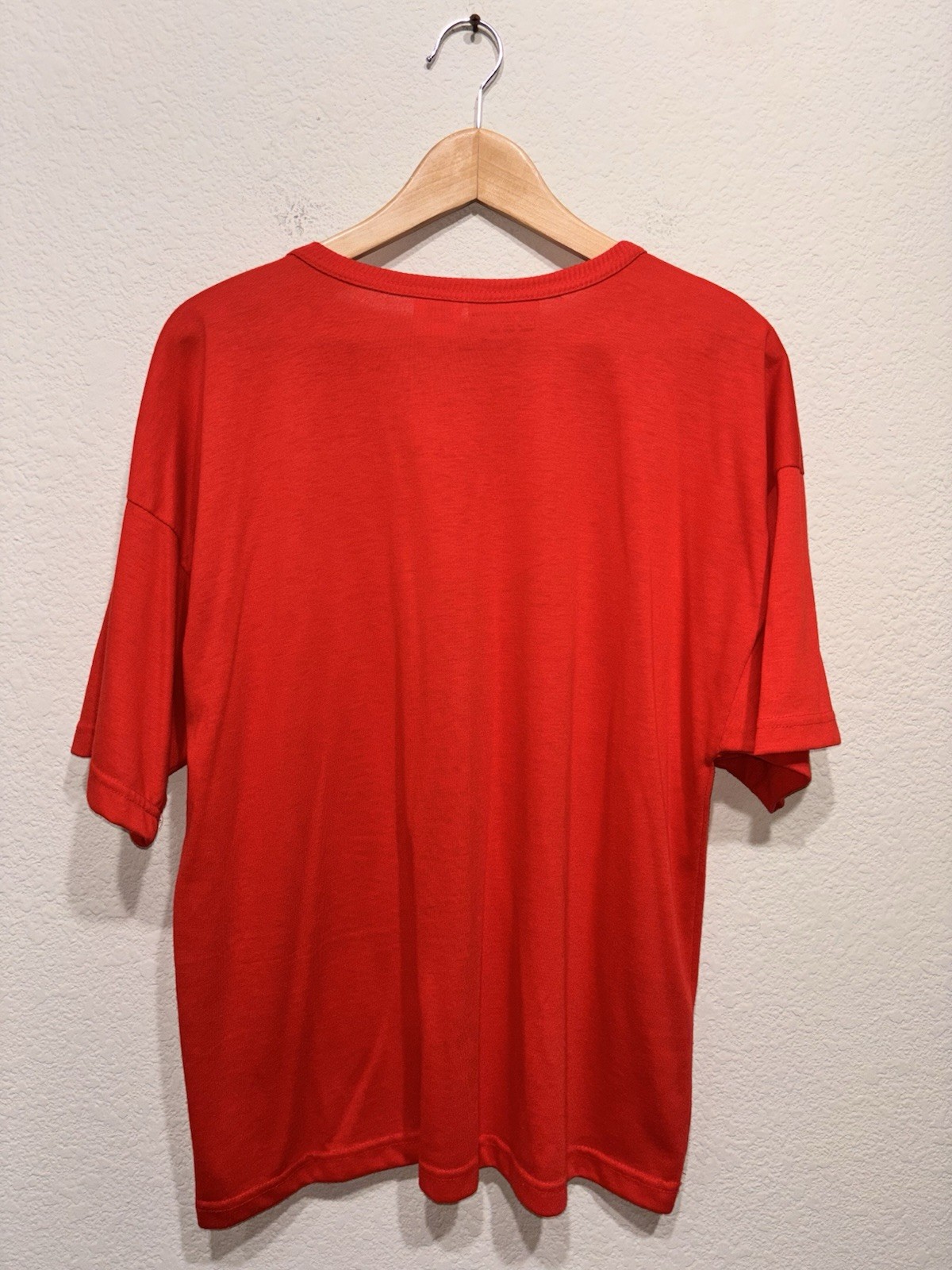 Vintage 80s Hang Ten T Shirt Red Pocket Made In USA Large gallery