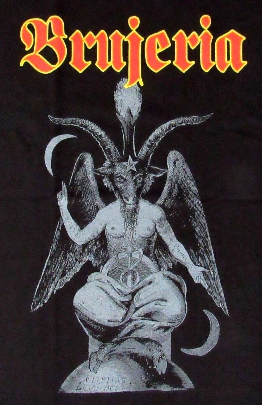 FREE SAME DAY SHIPPING Brand New BRUJERIA BAPHOMET DEVIL Shirt MEDIUM gallery