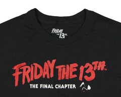 Friday The 13th The Final Chapter Men’s Jason Mask Adult Short Sleeve T-Shirt LG