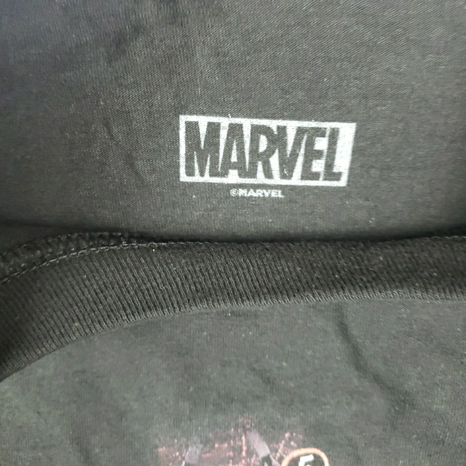Marvel Avengers Superhero Graphic T Shirt Mens 3XL Black Cotton gallery