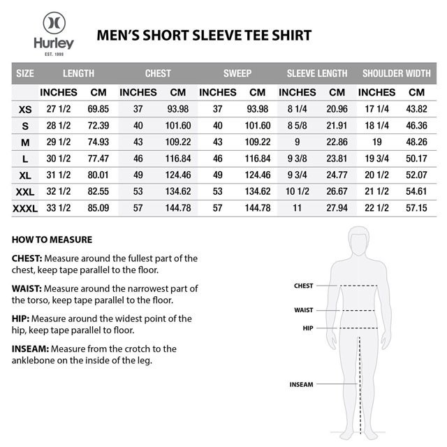 Hurley Men's All Day Graphic Tee Size XXL Cream gallery