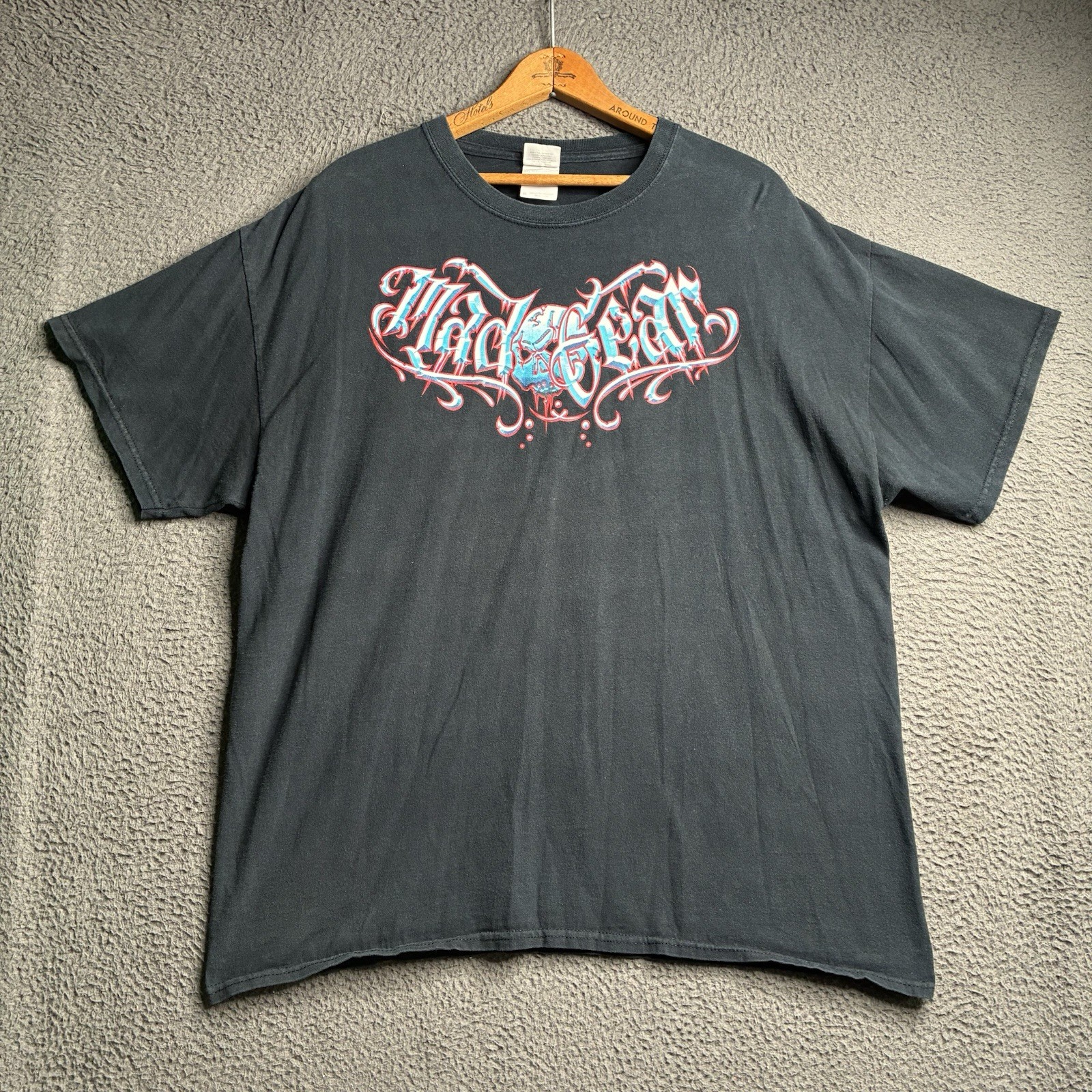 Vintage Y2K Cyber Skater Grunge Goth Emo Punk T-Shirt Mens XL MMA Tattoo gallery