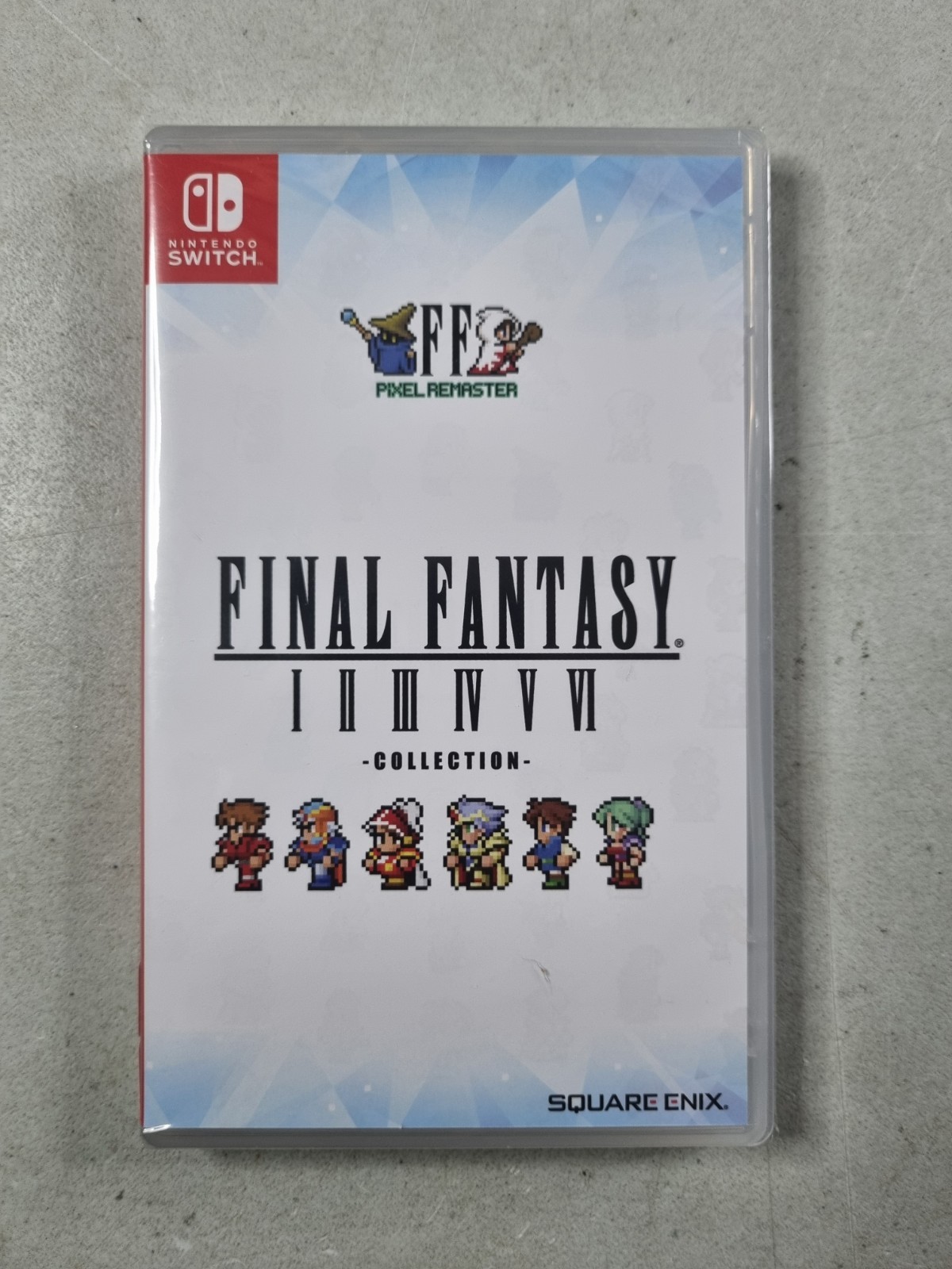 Final Fantasy I-VI Collection Pixel Remaster (Nintendo Switch, 2023) NEW SEALED