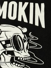 FASTHOUSE – Men’s Short Sleeve L – LARGE – Black – FAST HOUSE F/H – Still Smokin
