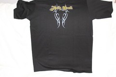 GRIM REAPER SKELETON MOON HOLLY DEATH T-SHIRT