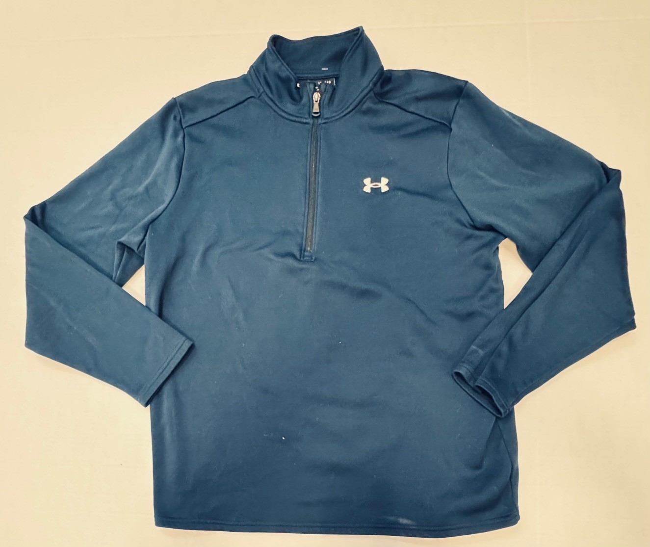 Under Armour Men’s Fleece 1/4 Zip Jacket – Black LG (UA007B5)