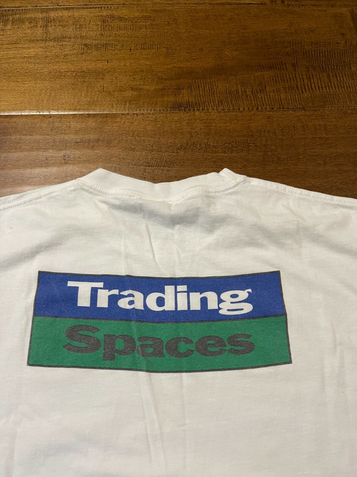 Vtg Trading Spaces TLC Discovery Channel Store S/S White T-Shirt - Men's XLarge gallery