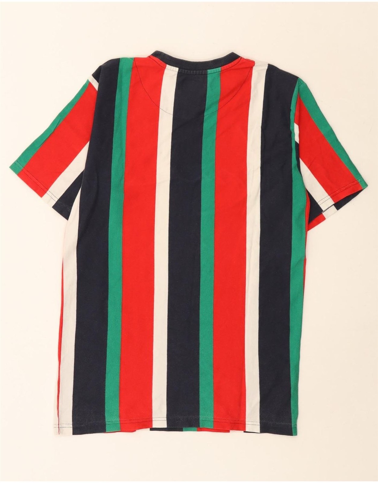 Karl Kani Mens Graphic T-Shirt Top Small Multicoloured Striped Cotton DC03 gallery