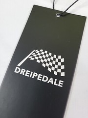 Deadstock Dreipedale Porsche Skeleton T-Shirt, Size (L), White, New W/Tag, 23×30