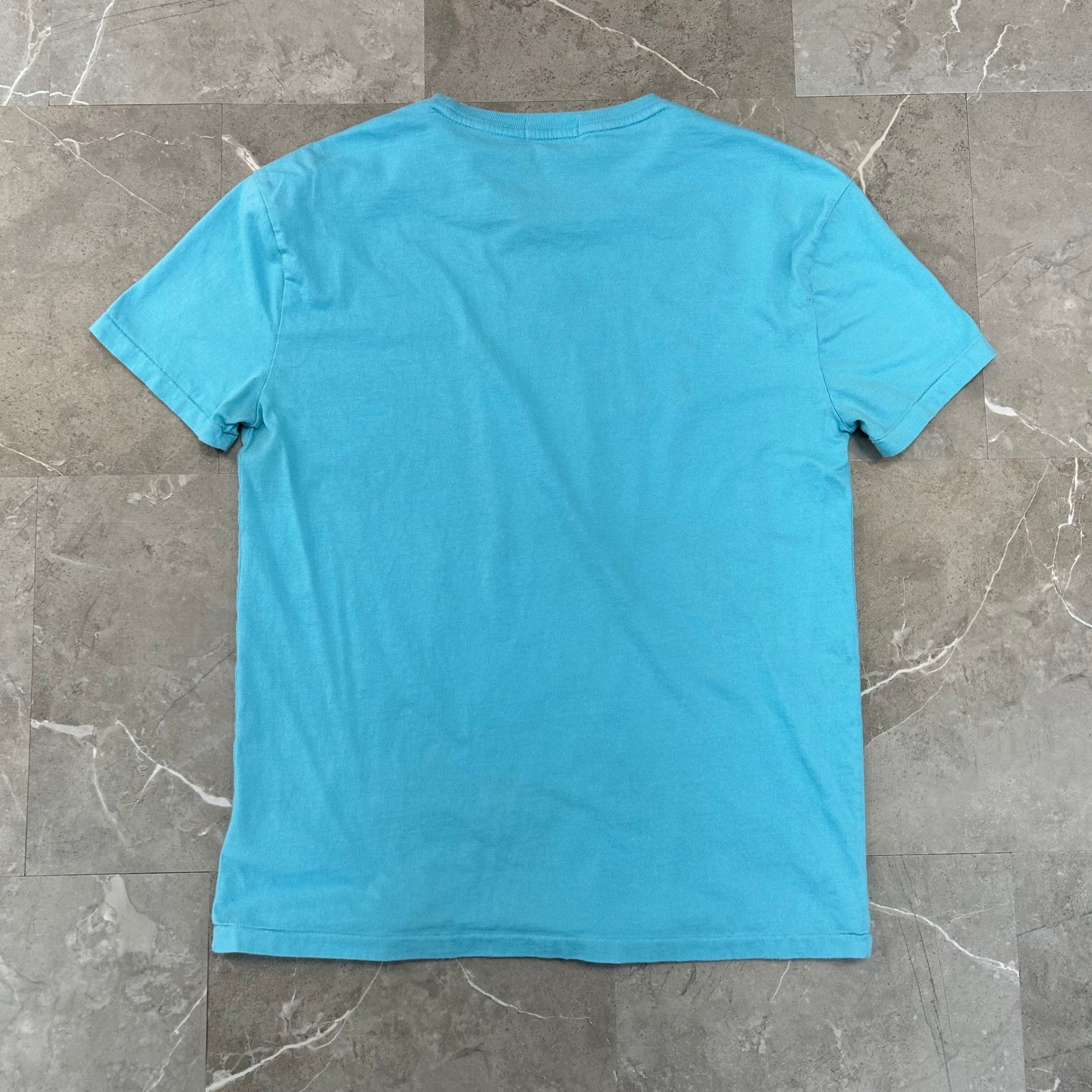 Polo Ralph Lauren Bear Graphic Tee Mens Small Short Sleeve Blue Classic Fit gallery