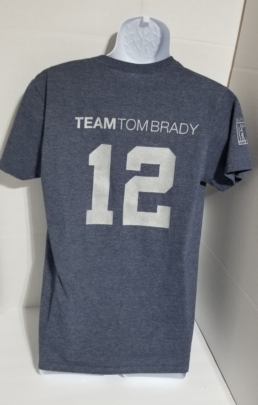  Retired Team Tom Brady #12 Best Buddies Short Sleeve T-Shirt Size: L Large gallery