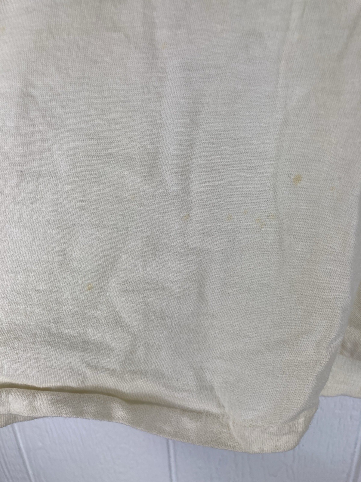 Vtg Peanuts Clean Up Government Shirt Mens Small Medium White Snoopy Artex 70s gallery