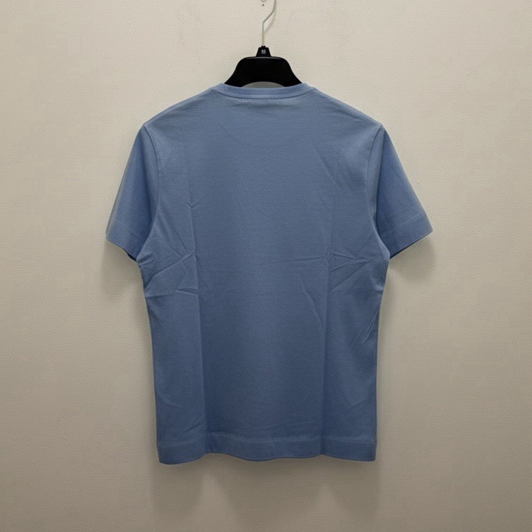 VERSACE NWT 90’s Tribute Runway Blue Logo Tee Shirt Small Collectible Designer gallery
