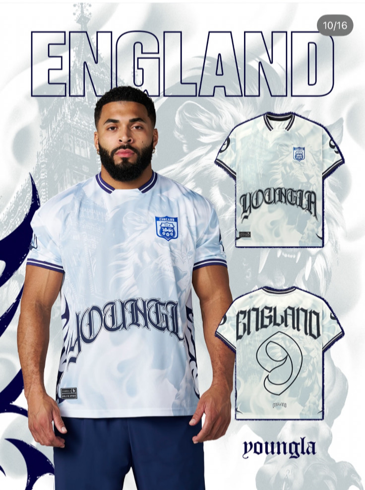 YOUNGLA - 4215 - WORLD CUP Soccer Jersey - medium - ENGLAND 🇬🇧 gallery
