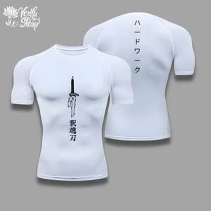 Compression Shirt Sportswear Gymwear Gym Anime Fushiguro Clothing Zenin Muscles gallery