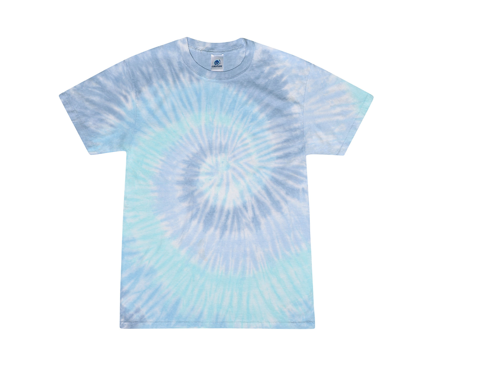 Multi-Color Lagoon Tie Dye T-Shirts Adult & Kids Sizes Cotton Colortone gallery