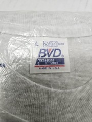 Vintage 1989 BVD Athletic Series White Sleeveless 100% Cotton Shirt