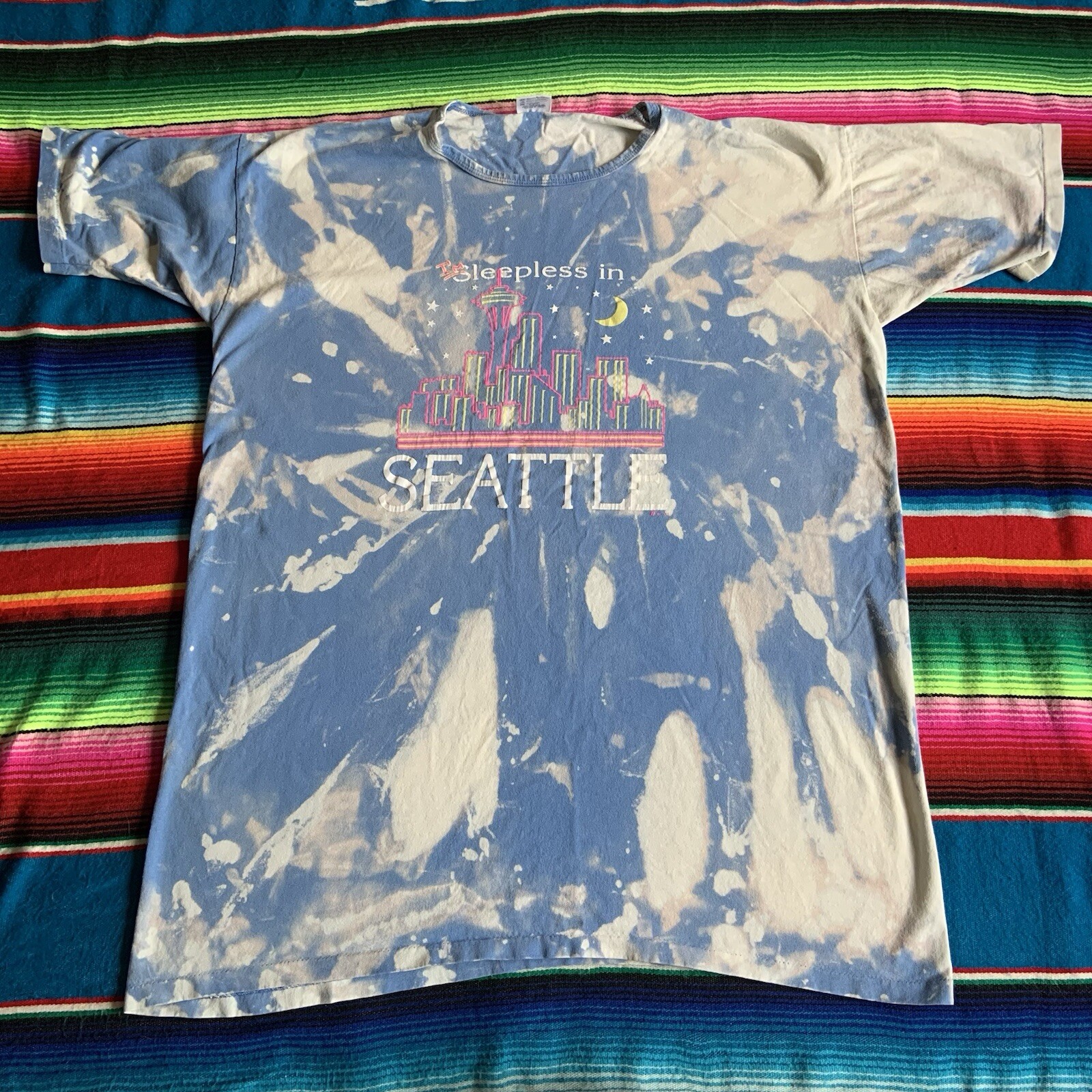Vintage 90s Women’s Oversized Seattle Tourist Night Shirt One Size Fits All