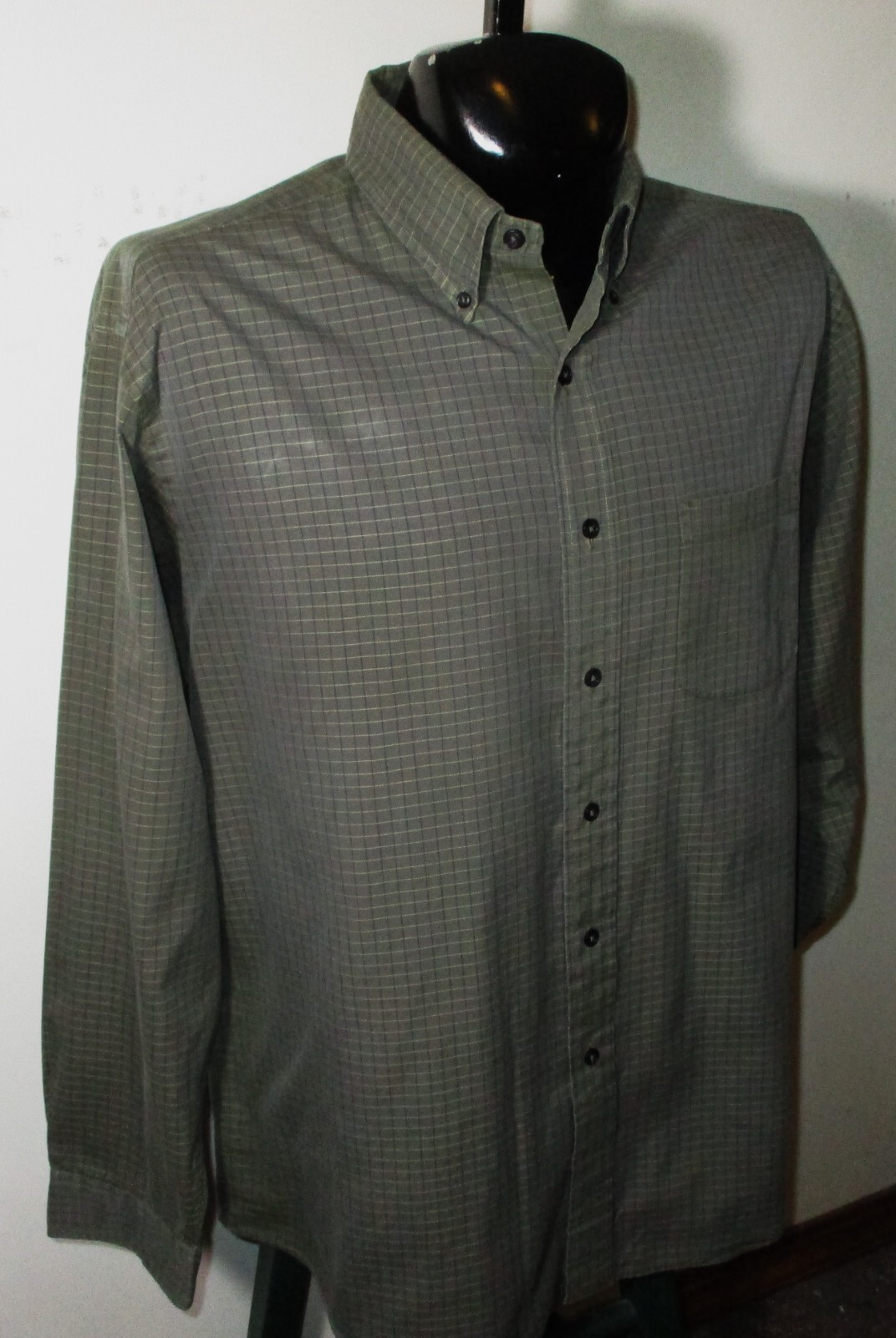 BROOKS BROTHERS Green Long Sleeve "Oxford" Shirt Men's Size L gallery
