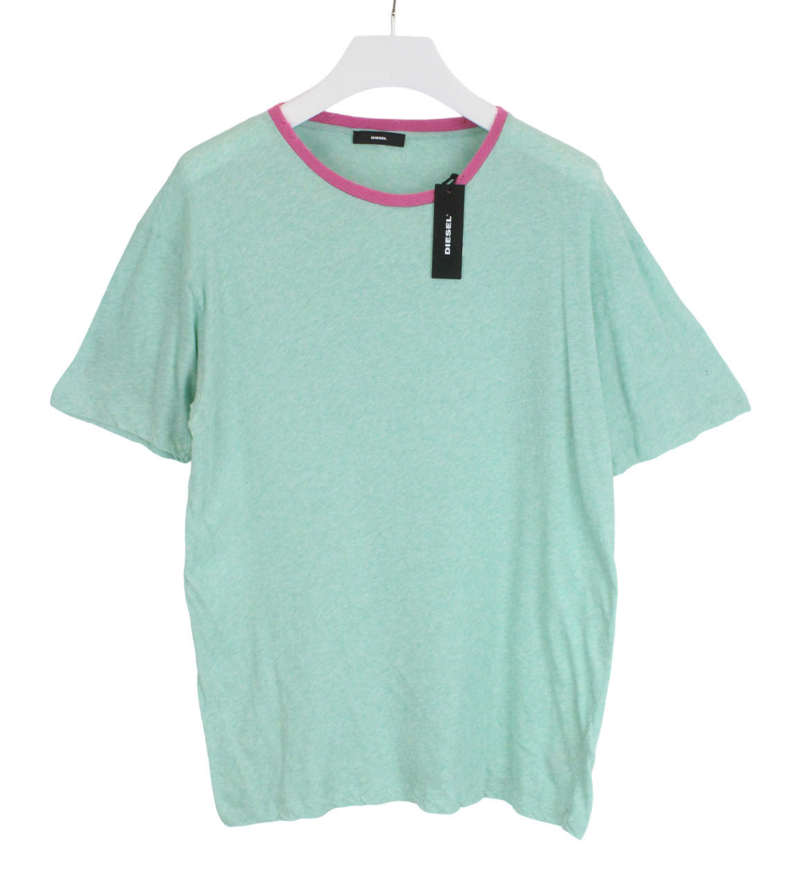 Diesel T-Shirt Mens Small Plus Size Stretchy Pullover Blend Pattern