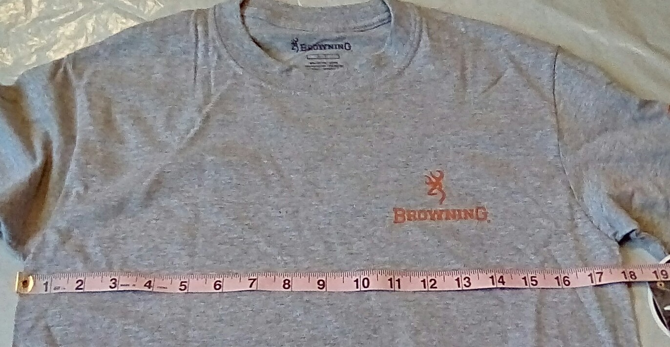 NEW Browning Men's Authentic Arms Classic Outdoor Graphic T-Shirt Size Small gallery