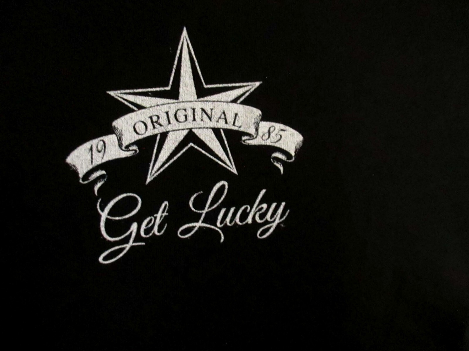 Vintage Y2K T-Shirt M NEW Mens 90s GET LUCKY ROLL DICE HIP HOP Graphic Tee gallery